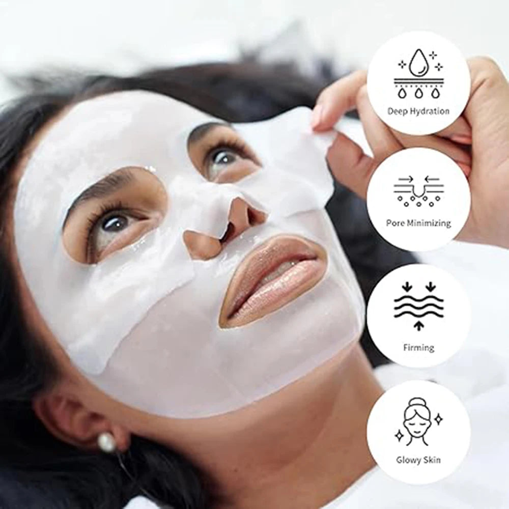 Collagen Anti-Wrinkle Mask – Deep Lifting, Firming & Moisturizing Face Treatment (5pcs)