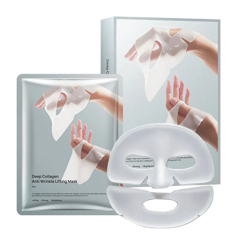 Collagen Anti-Wrinkle Mask – Deep Lifting, Firming & Moisturizing Face Treatment (5pcs)