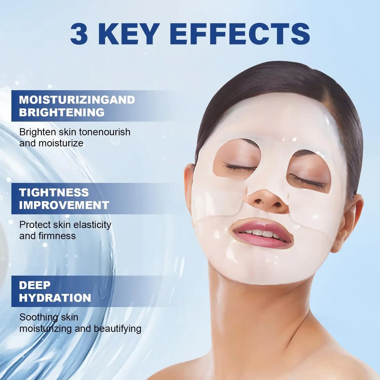 Collagen Anti-Wrinkle Mask – Deep Lifting, Firming & Moisturizing Face Treatment (5pcs)